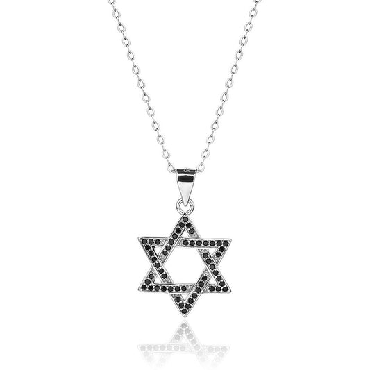 שרשרת ZSI466-1-50CMשרשרת ארצנו ומגן דוד כסף