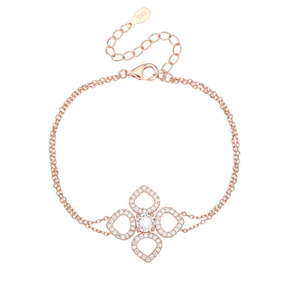 צמיד ויולטו משובץ